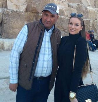 ملكة جمال اليونان: حلمي تحقق بزيارة الأهرامات  