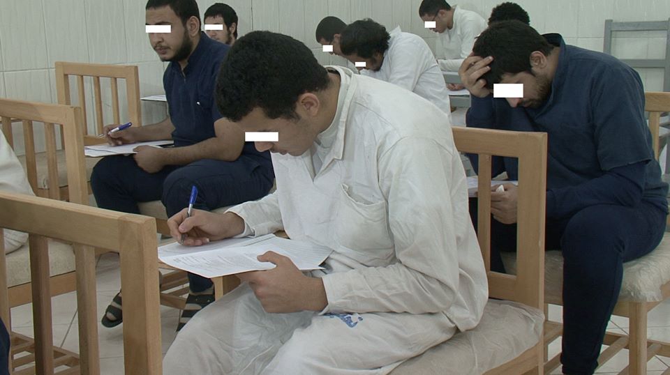 السجون تعقد لجان إمتحانات نصف العام للمراحل الجامعية