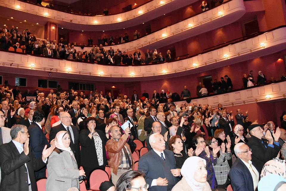 وزراء يحتفلون بمئوية عبد الناصر على المسرح الكبير