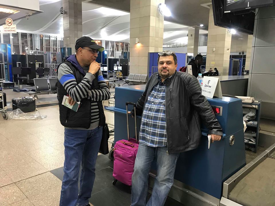 بعثة المقاصة في مطار القاهرة للسفر للسنغال 