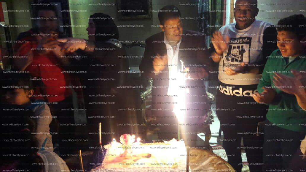 عبد الباسط حمودة يحتفل بعيد ميلاده