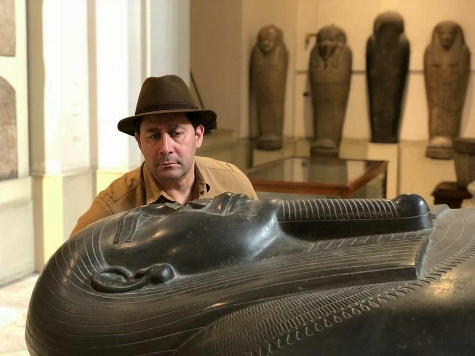 مركز "حواس"للمصريات يستضيف الفنان أحمد شاكر بالمتحف المصرى