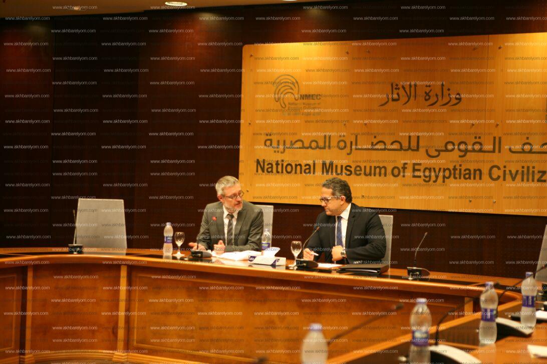 وزير الآثار يستقبل مدير عام المجلس الدولي للمتاحف