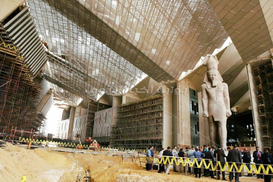 جولة الرئيس البرتغالي في المتحف المصري الكبير 