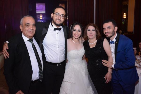 زفاف «كيرولس ومريم» برعاية مصطفى حجاج وأوكسانا