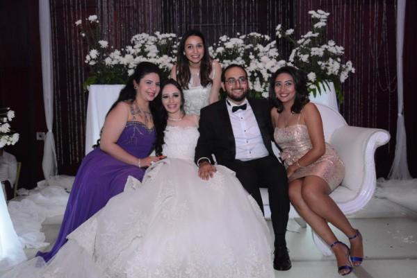 زفاف «كيرولس ومريم» برعاية مصطفى حجاج وأوكسانا