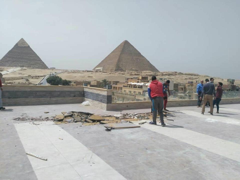 "وزارة الآثار" إزالة التعديات من على الآراضي الأثرية التابعة للوزارة.