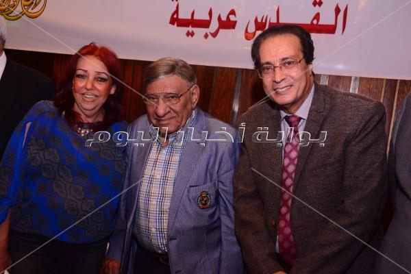 تكريم مفيد فوزي وطارق علام والمهدي بحفل إفطار العائلة المصرية