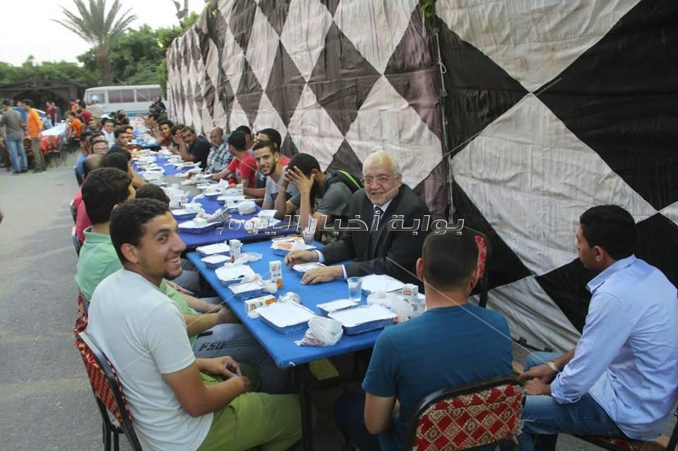  مائدة إفطار الطلاب المغتربين بجامعة الأزهر
