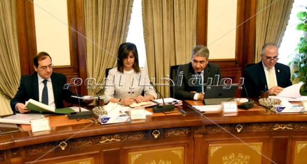 رئيس الوزراء يترأس اجتماع الحكومة الأسبوعي _ تصوير:أشرف شحاتة
