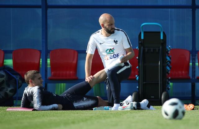 المنتخب الفرنسي يؤدي تدريباته استعدادًا لبيرو