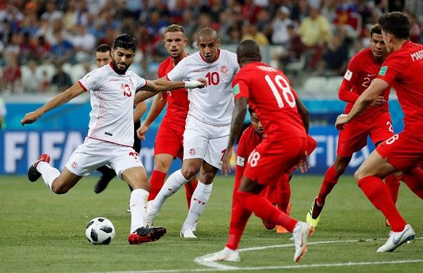 مباراة تونس وإنجلترا