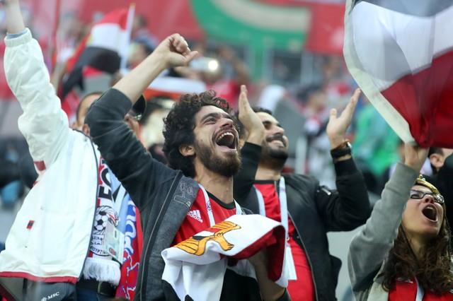 الجماهير المصرية تؤازر الفراعنة أمام روسيا بملعب «كريستوفسكي»