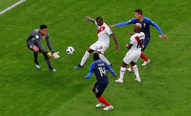 روسيا 2018| «مبابي» يؤهل فرنسا ويقصي بيرو في مباراة متكافئة