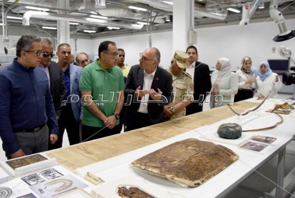 رئيس الوزراء يتفقد المتحف المصري الكبير _ تصوير: أشرف شحاتة