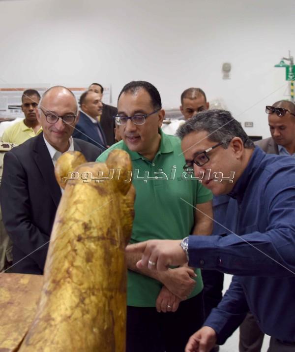 رئيس الوزراء يتفقد المتحف المصري الكبير _ تصوير: أشرف شحاتة