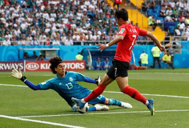 روسيا 2018| المكسيك تهزم كوريا وتنتظر مباراة ألمانيا والسويد لحسم التأهل