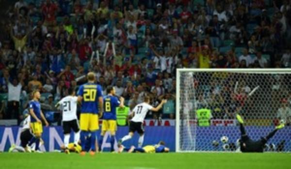 تعادل ألمانيا والسويد بهدف لكل فريق 