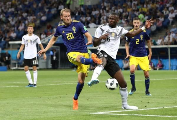 تعادل ألمانيا والسويد بهدف لكل فريق 