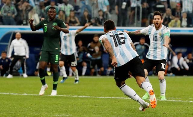 الأرجنتين تتأهل لدورالـ16 بصعوبة على حساب نيجيريا
