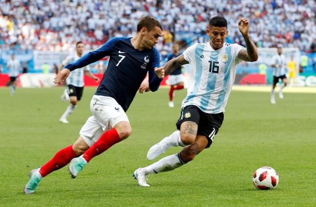 مباراة فرنسا والأرجنتين