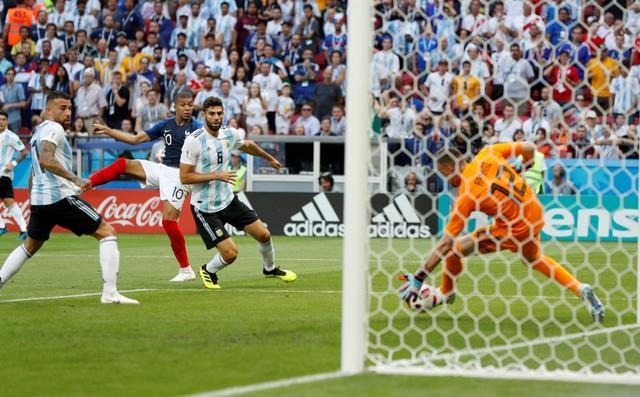 زلزال فرنسي بـ4 أهداف ضد الأرجنتين يؤهلها لدور الـ8
