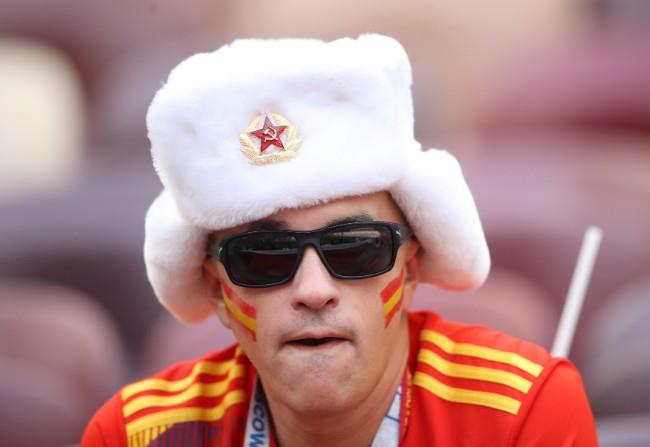 أجواء ما قبل مباراة أسبانيا وروسيا