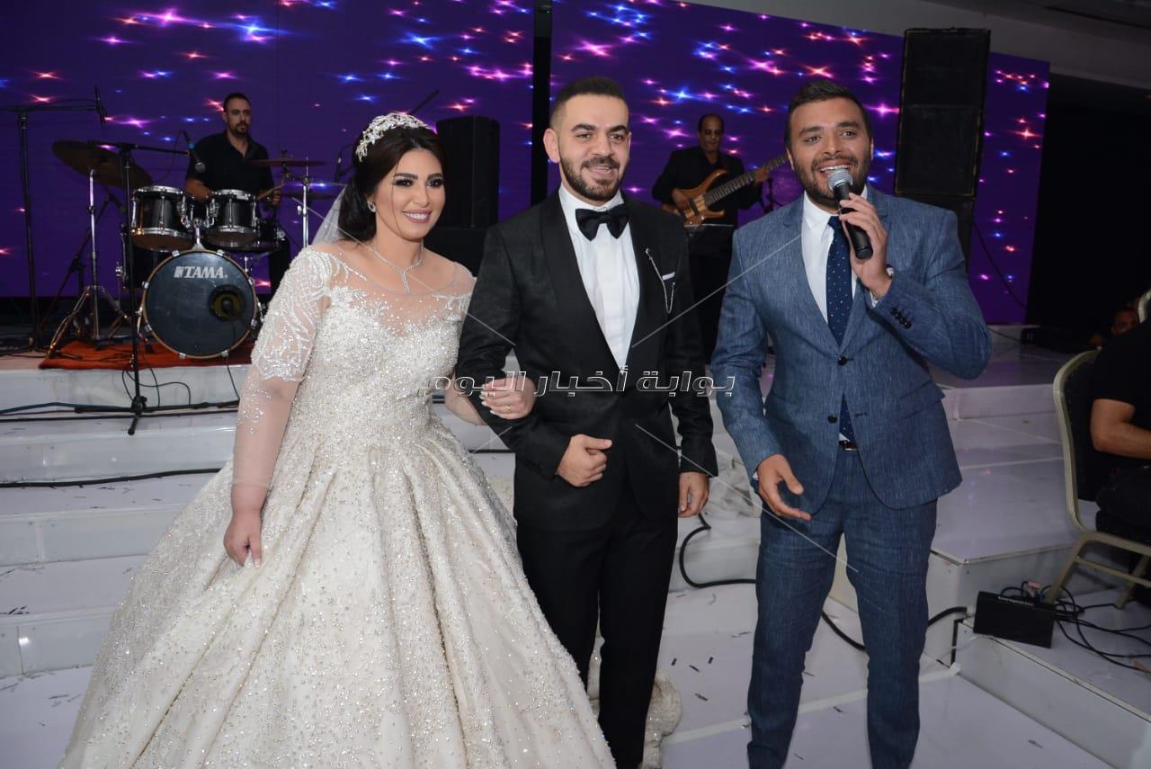 حماقي ورامي صبري والليثي يحيون زفاف «محمد ورنا »