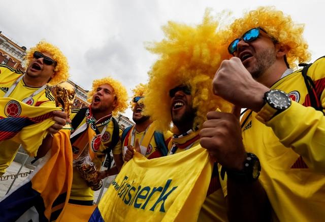 روسيا 2018 | شاهد أجواء حماسية قبل مباراة كولومبيا وإنجلترا 