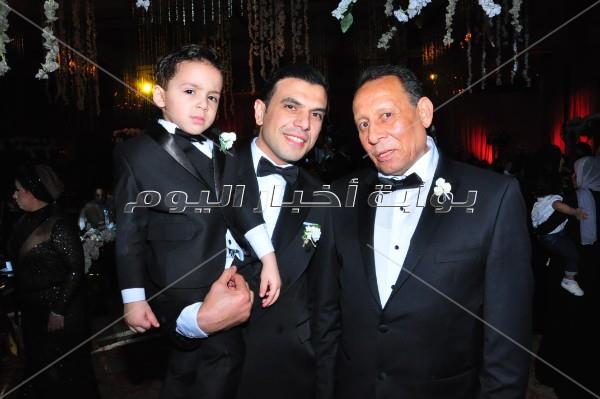 تامر حسني وحماقي وهدى وحجاج وسعد يتألقون بزفاف «محمد وفاطمة»