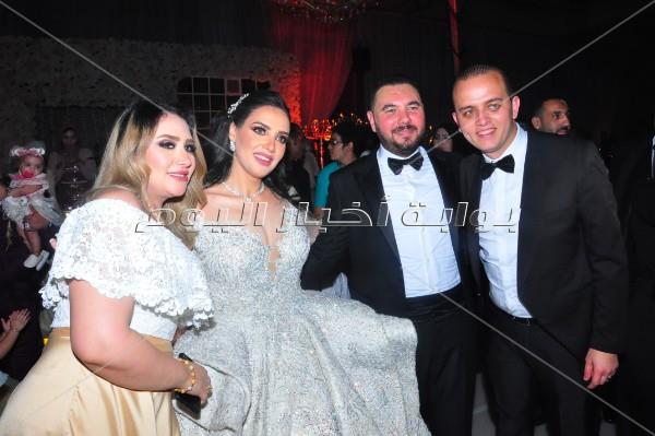 تامر حسني وحماقي وهدى وحجاج وسعد يتألقون بزفاف «محمد وفاطمة»