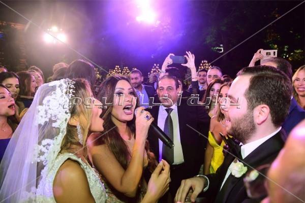 رامي عياش ولطيفة يُضيئان زفاف نجل صادق الصباح
