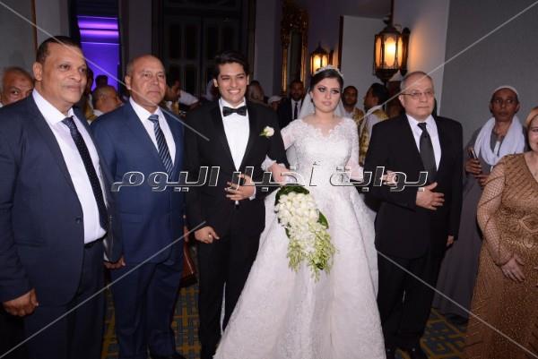 مصطفى قمر وشيبة وبوسي نجوم زفاف نجل أحمد الفضالي