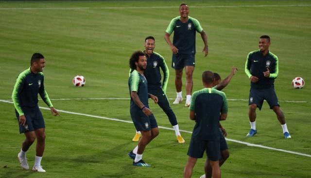 البرازيل يختتم تدريباته استعدادا لبلجيكا