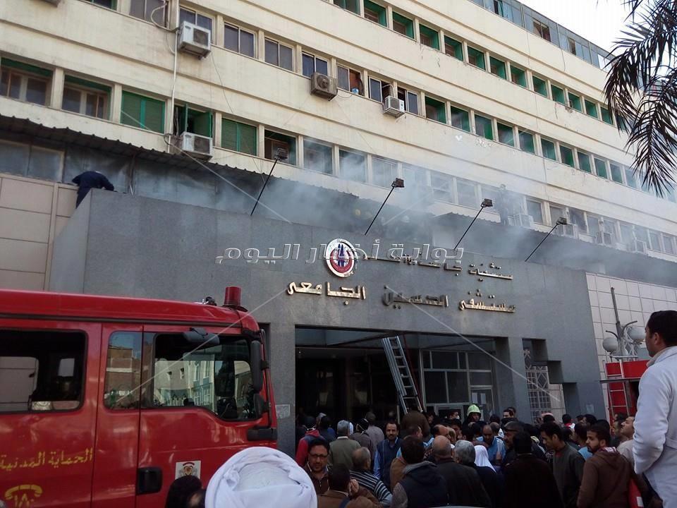 القصة الكاملة لحريق مستشفى الحسين الجامعى 