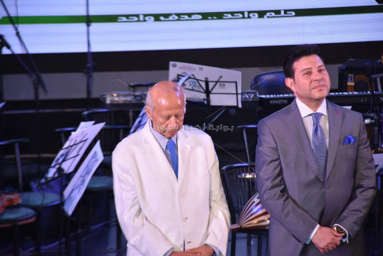 هاني شاكر ونادية مصطفى في مهرجان «الموسيقى والغناء للشباب»