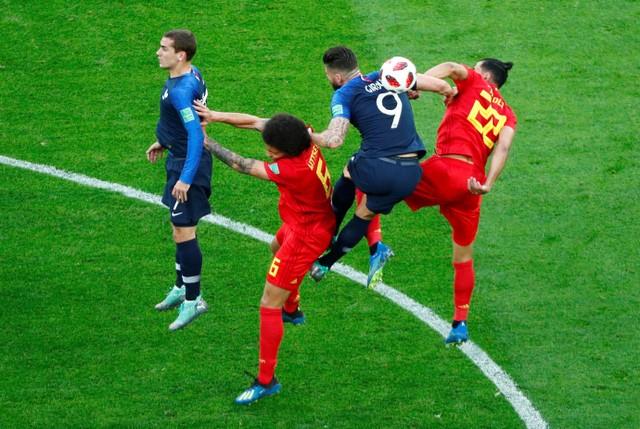 مباراة فرنسا وبلجيكا