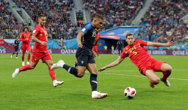 مباراة فرنسا وبلجيكا