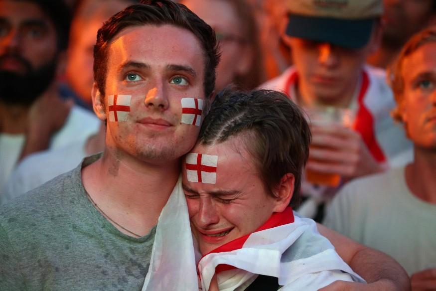 صدمة جماهير إنجلترا عقب ضياع حلم المونديال