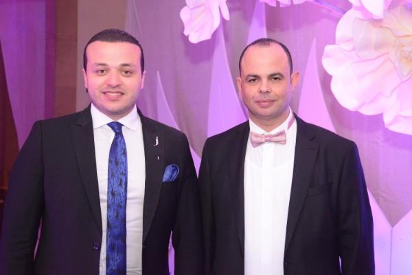 بوسي والعسيلي يُشعلان زفاف «عمرو ورنا»