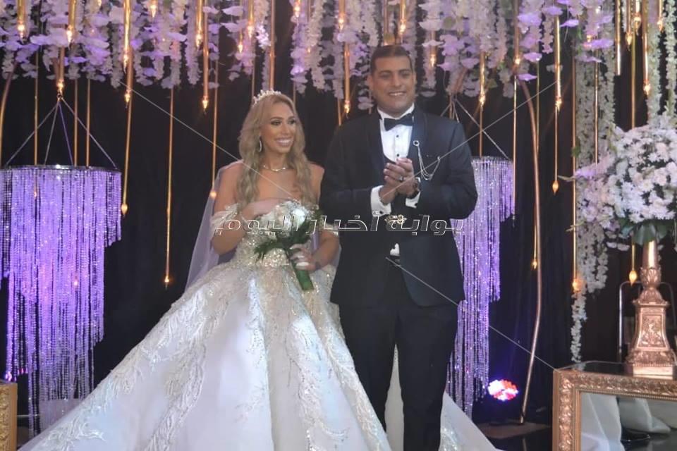 حماقي وحكيم وصوفينار وبوسي نجوم زفاف «مصطفى ونميس»