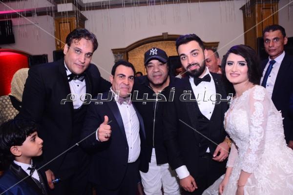حمادة هلال وهدى نجما زفاف الإعلامي كريم طارق