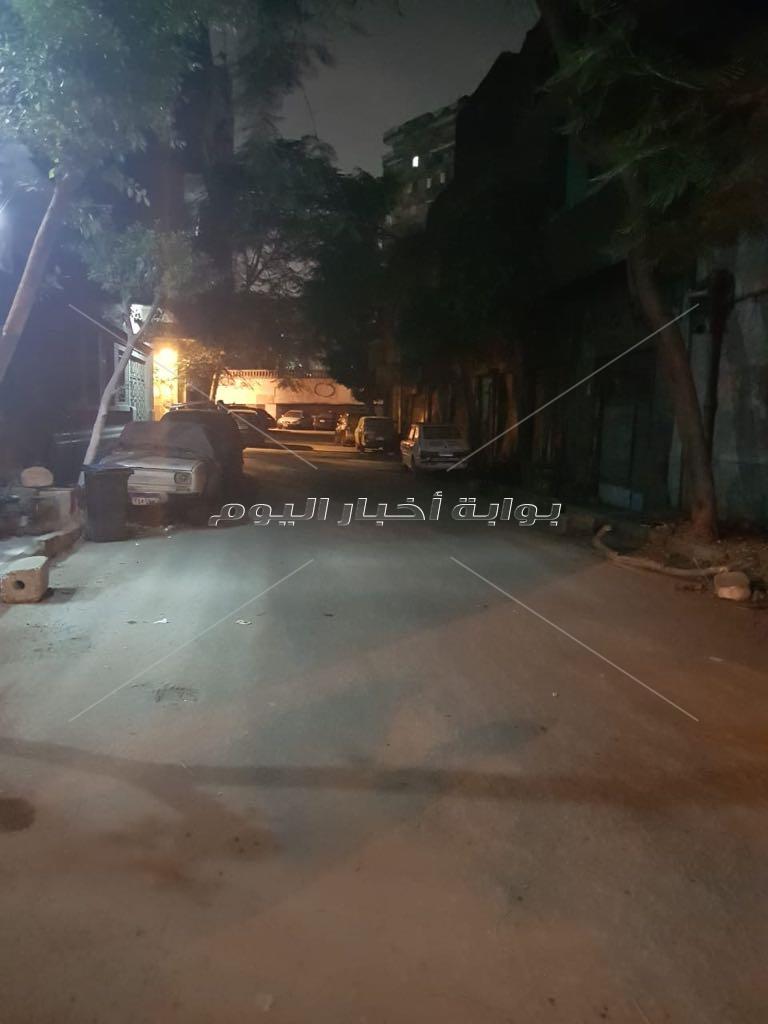 الظلام يخيم على شارع بن خالدون 