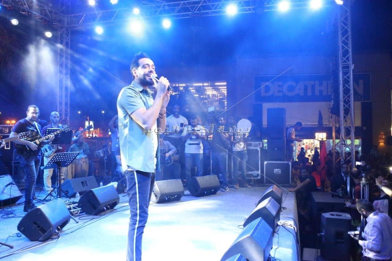 رامي جمال يحتفل بألبوم ليالينا بـ«ديستركت»