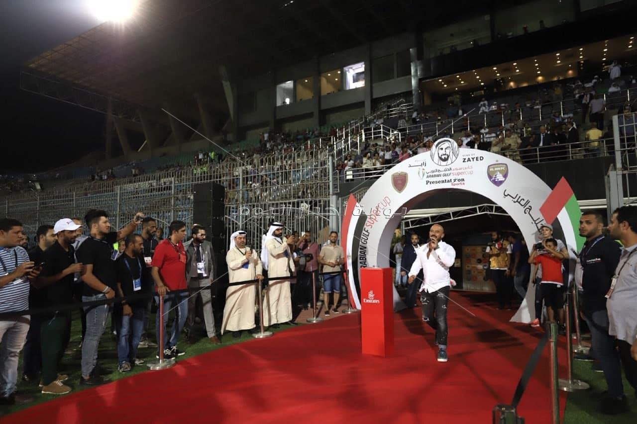 العسيلي يُشعل حفل بطولة السوبر الإماراتي بـ"تقدر"