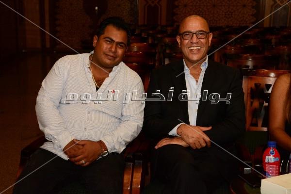 60 صورة لنجوم مسرح مصر من عقد قران حامد الشراب