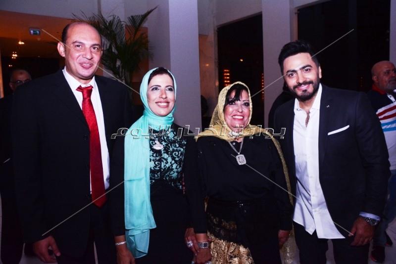 حفل زفاف ياسر الملاح ومنال الشلقاني بحضور نجوم المجتمع