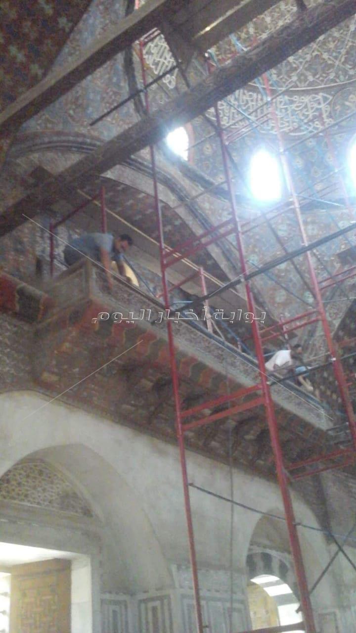 ترميم مسجد سارية الجبل بقلعة صلاح الدين