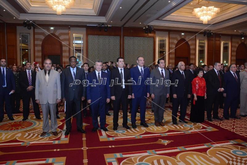 سفير الصين يحتفل بالعيد الوطنى لبلاده بحضور الوزراء