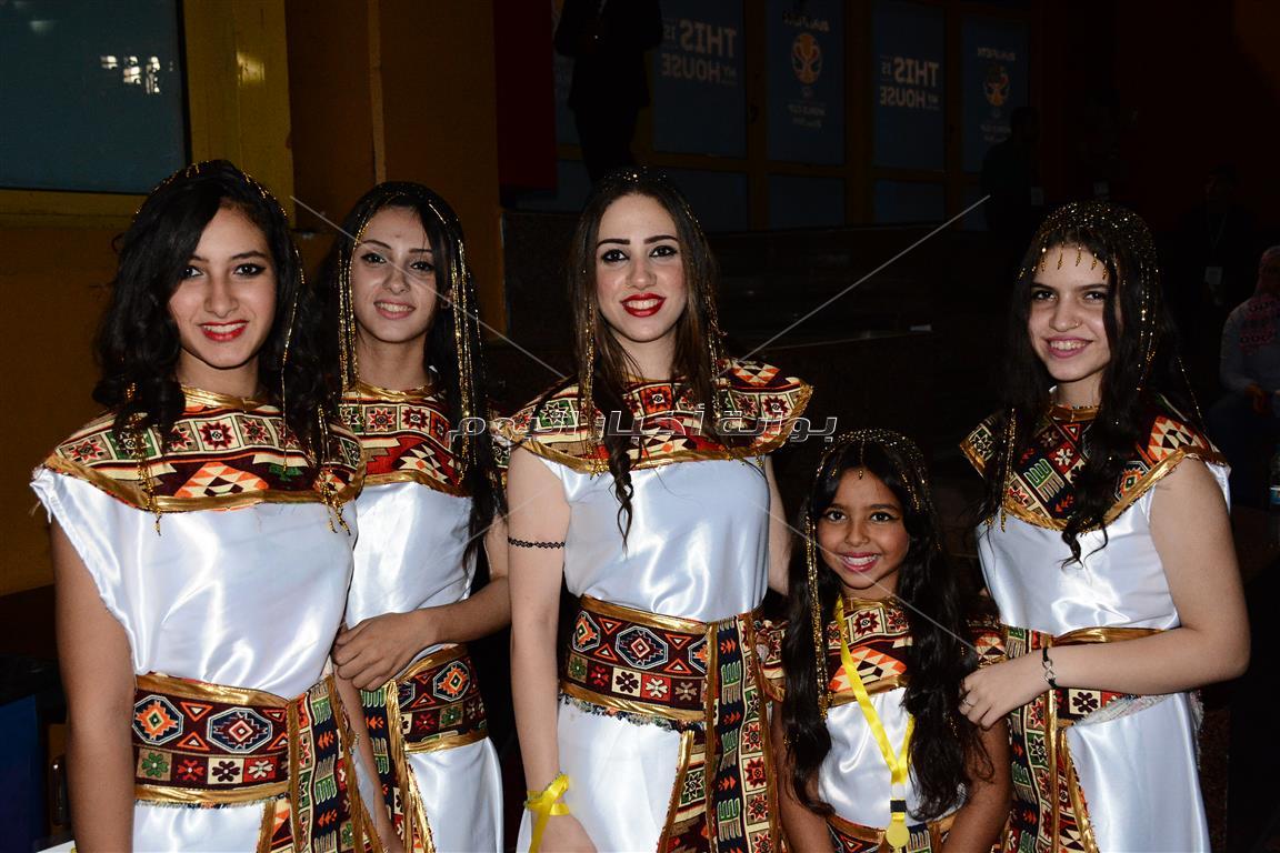 نجوم الشباب في حفل افتتاح البطولة العربية للكارتيه